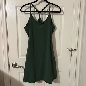 Outdoor Voices The Exercise Dress Evergreen Large